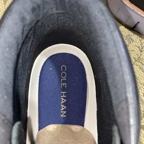 Cole Haan Men’s Zeroguard Rugged Black Leather Chukka Boots Size 10. - Picture 8 of 8